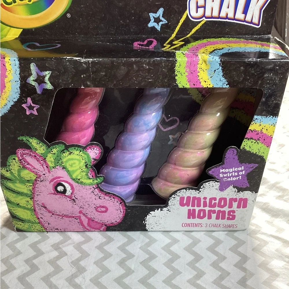Crayola Unicorn Horn Chalk Set 1